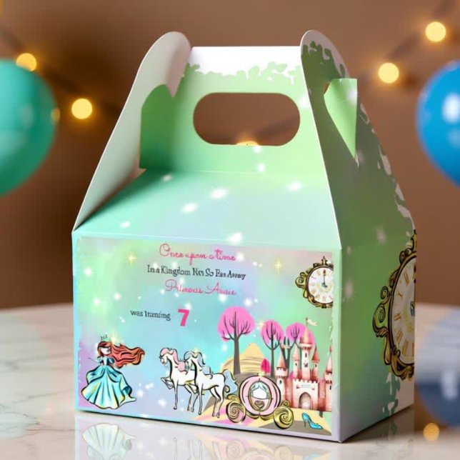 Caixinha De Lembrancinhas Bela Princesa Aniversário (Criador carregado)