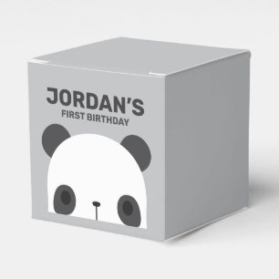 Caixinha De Lembrancinhas Bela Urso de Panda