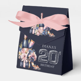 Caixinha De Lembrancinhas Belo 20 de aniversário personalizado