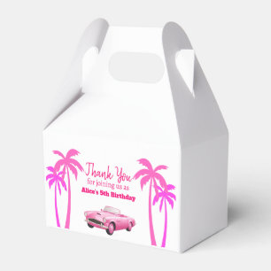 Caixinha De Lembrancinhas Besties Malibu Pink Doll Beach