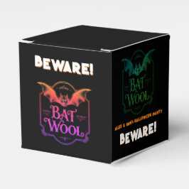 Caixinha De Lembrancinhas BeWARE Bat Wool Festa de Halloween Doces