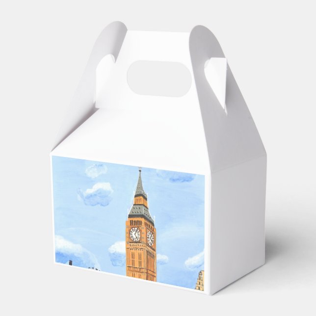 Caixinha De Lembrancinhas Big Ben London (Frente)