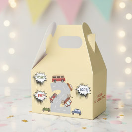 Caixinha De Lembrancinhas Bipe honesto para veículos retro segundo aniversár