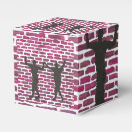 Caixinha De Lembrancinhas Black Magic Hollyhock by Yeshaya Dank Wood Wall Ar