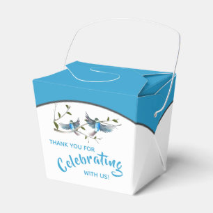 Caixinha De Lembrancinhas Blue Bird of Happy Box