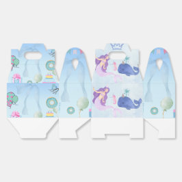 Caixinha De Lembrancinhas Blue  Birthday Invitation