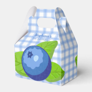Caixinha De Lembrancinhas Blueberry Birthday