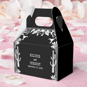 Caixinha De Lembrancinhas Boas-vindas ao Casamento Russo do Cowboy do País O