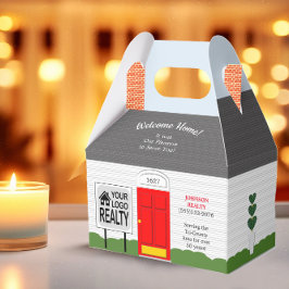 Caixinha De Lembrancinhas Boas-vindas ao Realizador Doméstico Porta Vermelha