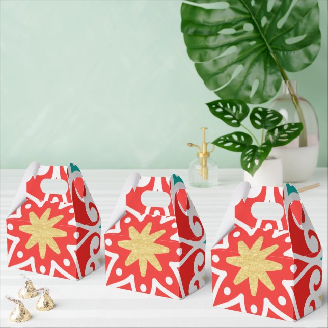 Caixinha De Lembrancinhas Boho Fiesta Geométrico (Múltiplo)