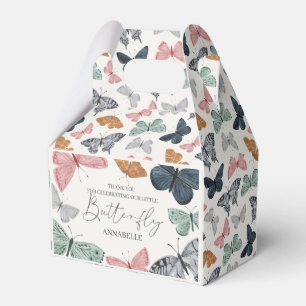 Caixinha De Lembrancinhas Boho Little Butterfly Chá de fraldas ou Aniversári