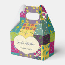 Boho Maximalista Patchwork Quilt Wedding