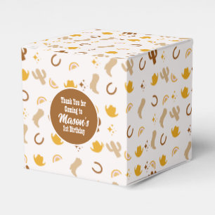 Caixinha De Lembrancinhas Boho Rodeo Birthday - Festa Arco-Íris