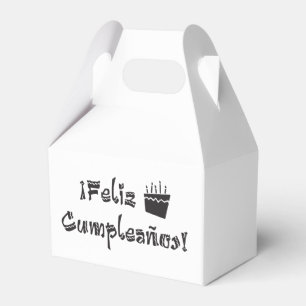 Caixinha De Lembrancinhas bolo do arriba dos cumpleanos do feliz