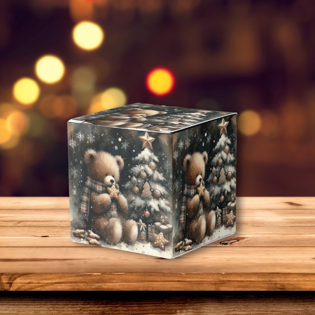 Caixinha De Lembrancinhas Bom Natal Do Urso (Criador carregado)