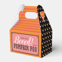 Caixinha De Lembrancinhas Boo Box | Boo com Pumpkin Poo!