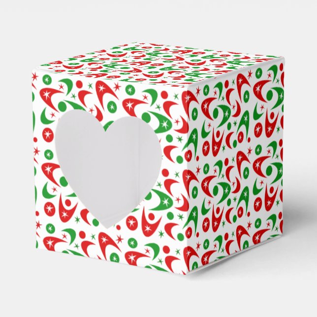 Caixinha De Lembrancinhas Boomerangues de Natal (Frente)