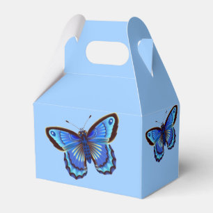 Caixinha De Lembrancinhas Borboleta azul