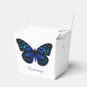 Caixinha De Lembrancinhas Borboleta azul Thunder_Cove