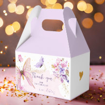 Borboleta Gable Box Jardim Floral Bebê Aniversário
