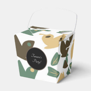 Caixinha De Lembrancinhas Borboleta Natureza Festa de aniversário Verde