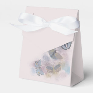 Caixinha De Lembrancinhas Borboletas de tinta a álcool