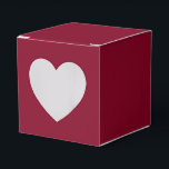 Caixinha De Lembrancinhas Borgonha<br><div class="desc">Borgonha é uma cor profunda e rica que mistura vermelho escuro com tons de roxo e, por vezes, marrom. É frequentemente descrita como sofisticada, luxuosa e quente, semelhante à cor do vinho tinto da região da Borgonha, na França.</div>