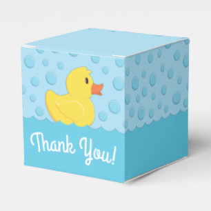 Caixinha De Lembrancinhas Borracha Ducky Party Kids Baby