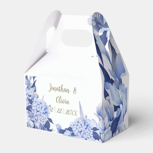 Caixinha De Lembrancinhas Bouquet floral blooming garden (Frente)