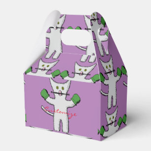 Caixinha De Lembrancinhas Boxin Kitten com Mittens Thunder_Cove