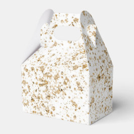 Caixinha De Lembrancinhas Brilho dourado elegante e magnífico