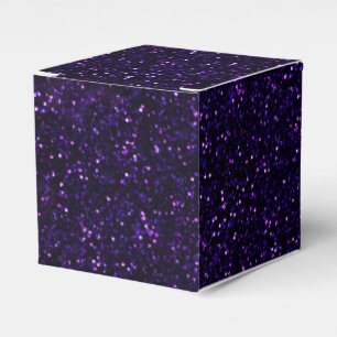 Caixinha De Lembrancinhas Brilho roxo Amethyst escuro