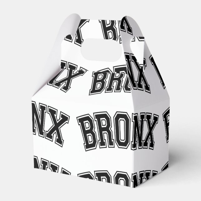 CAIXINHA DE LEMBRANCINHAS BRONX (Frente)