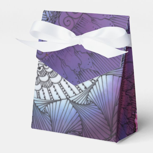 Caixinha De Lembrancinhas Burst of Color Favor Box (Frente)