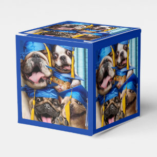 Caixinha De Lembrancinhas Cães e Gatos Formandos na Cabine de Fotos