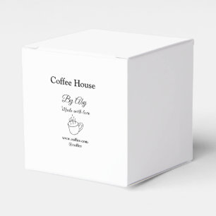 Caixinha De Lembrancinhas Café feito com amor adicionar texto site social
