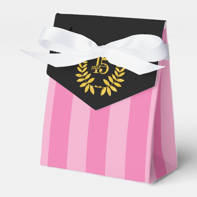 Caixinha De Lembrancinhas Caja para recuerdos 15 Años (Frente)