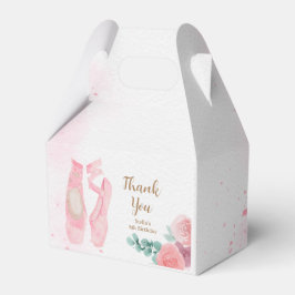 Caixinha De Lembrancinhas Calçados de Ballerina Cor-de-Água Rosa