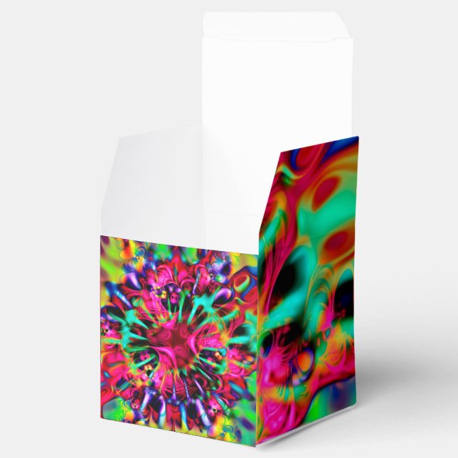 Caixinha De Lembrancinhas Caleidoscópio Apofílise Arte Fractal - I (Aberto)