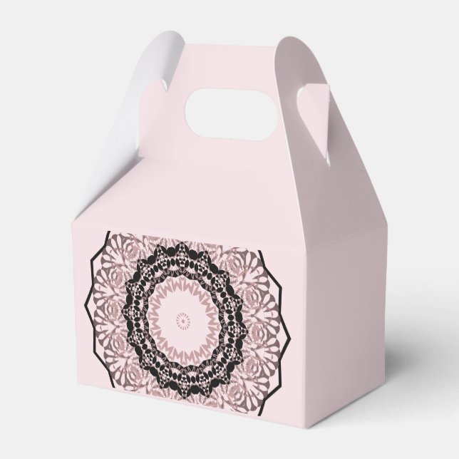 Caixinha De Lembrancinhas Caleidoscópio, mandala (Verso)