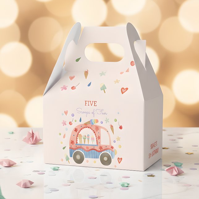 Caixinha De Lembrancinhas Caminhão de sorvete Coca-Colas de aniversário de c (Criador carregado)