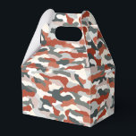 Caixinha De Lembrancinhas Camuflagem de Outono<br><div class="desc">Tons terrosos quentes adicionam elegância rústica a esta caixa de camuflagem, tornando-a ideal para casamentos western, brunch ao ar livre ou como embalagem para sabonetes artesanais ou misturas de especiarias. Uma alternativa estilosa à embalagem tradicional de favores.</div>