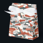 Caixinha De Lembrancinhas Camuflagem de Outono<br><div class="desc">Inspirado em terrenos acidentados e paisagens de rochas vermelhas, essas caixas de favores de camuflagem terracota são ideais para acampamentos de caça, casamentos temáticos do oeste e encontros de sobrevivência no deserto. Atrai aventureiros e amantes de atividades ao ar livre.</div>