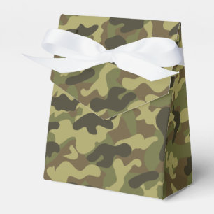 Caixinha De Lembrancinhas Camuflagem do exército
