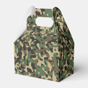 Caixinha De Lembrancinhas Camuflagem modelada