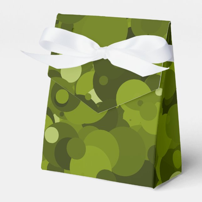 Caixinha De Lembrancinhas Camuflagem Verde (Frente)