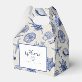 Caixinha De Lembrancinhas Cana Azul Curtida Náutica