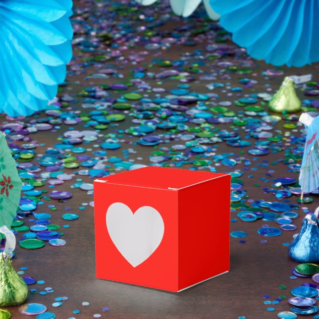 Caixinha De Lembrancinhas Candy Apple Red Heart Box para ocasiões especiais (Festa)