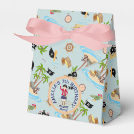 Caixinha De Lembrancinhas Capitão da Festa de aniversário do navio pirata