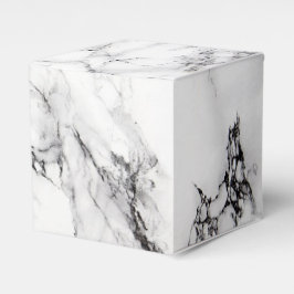 Caixinha De Lembrancinhas Carrara Marble Favor Box